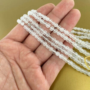 Kristal Kuvars Dizi 3mm Küp