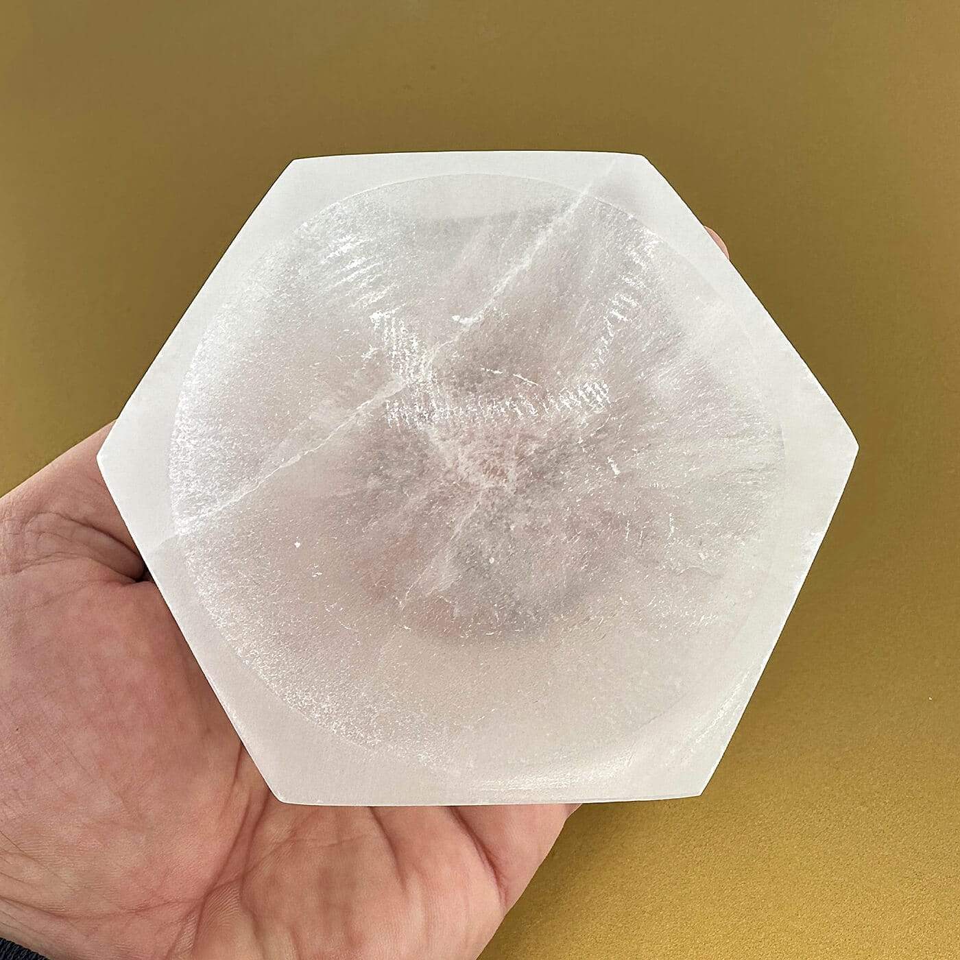 Selenit Kase Altıgen 9 cm - Görsel 3