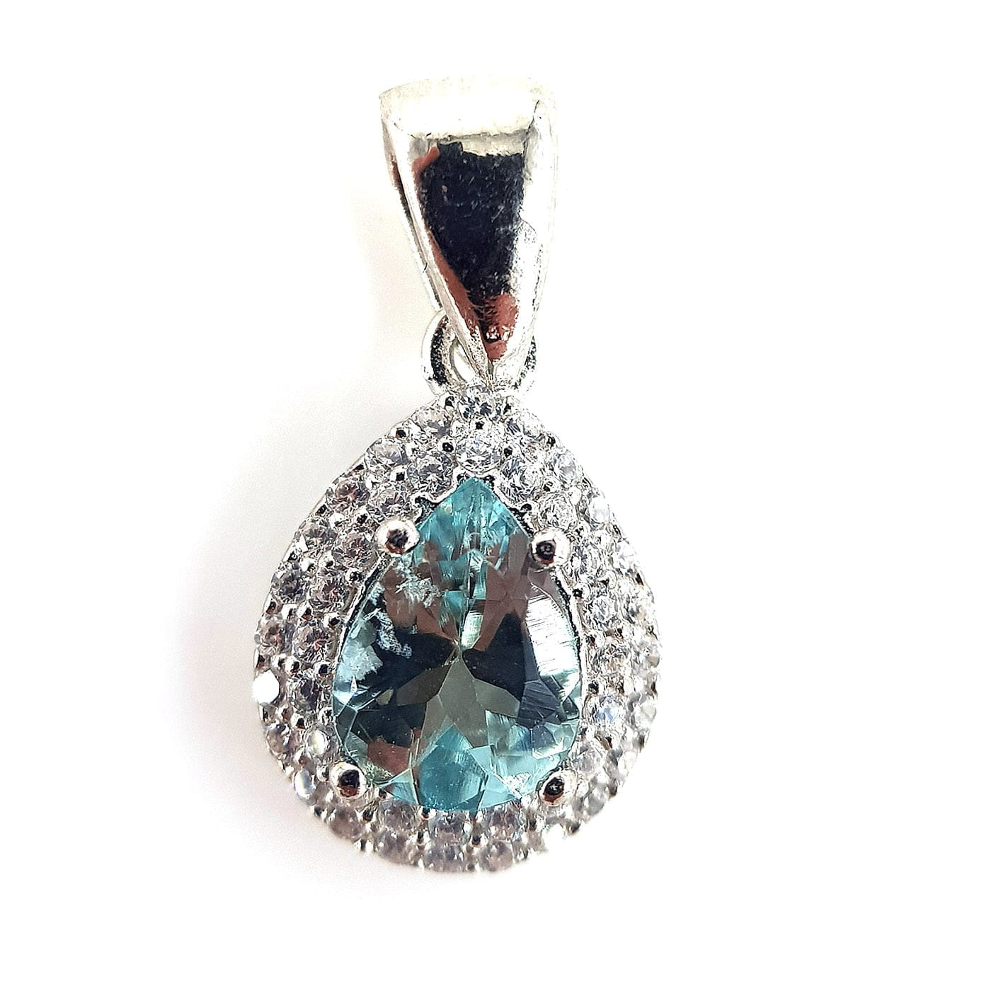 Topaz Kolye Ucu (Gümüş)