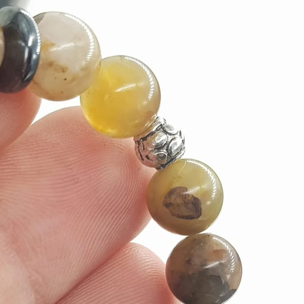 Pietersite Bileklik 8mm Pietersite Bileklik 8mm - pietersite Taşı Enerjisi ve Doğal Formu