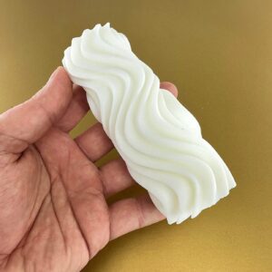 Alternative view of Premium Esanslı Ayışığı Dansı Mum Beyaz