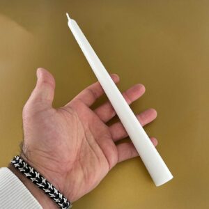 Alternative view of Premium Esanslı Şamdan Mum Beyaz