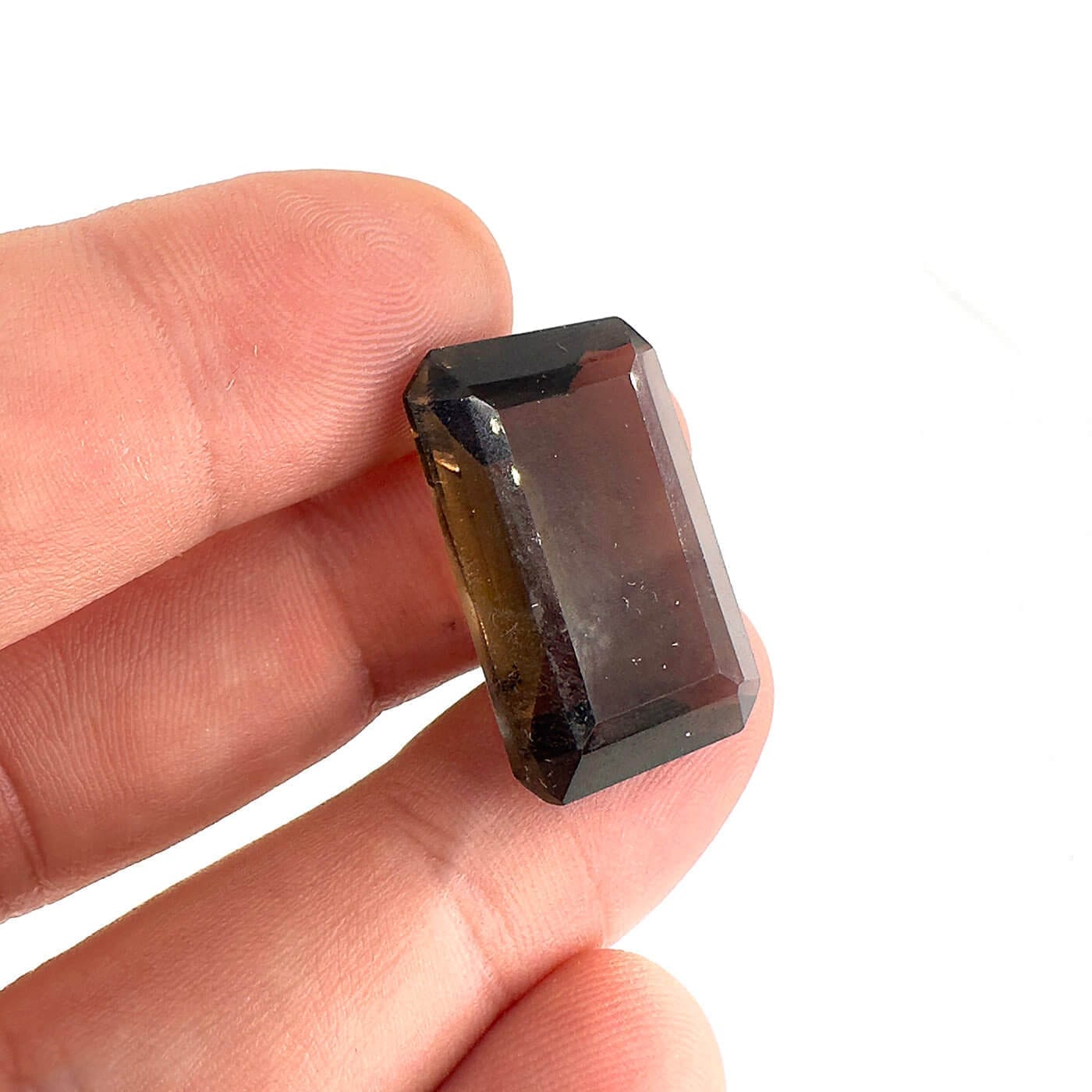 Morion Dumanlı Kuvars Kabaşon 6A+ K058 - Görsel 2