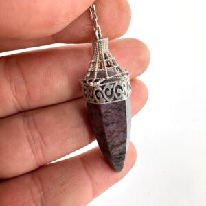 Yakut Sarkaç (Gümüş) El Yapımı