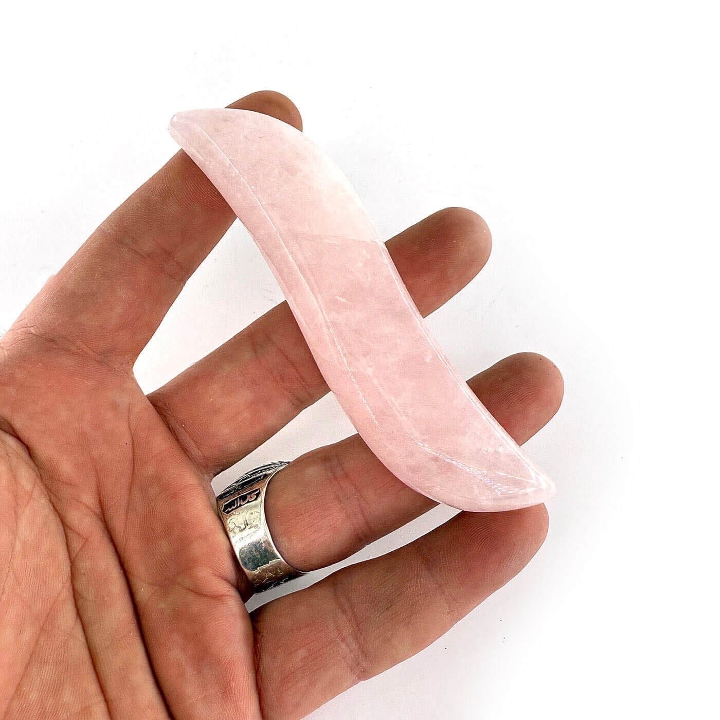 Pembe Kuvars Masaj Taşı