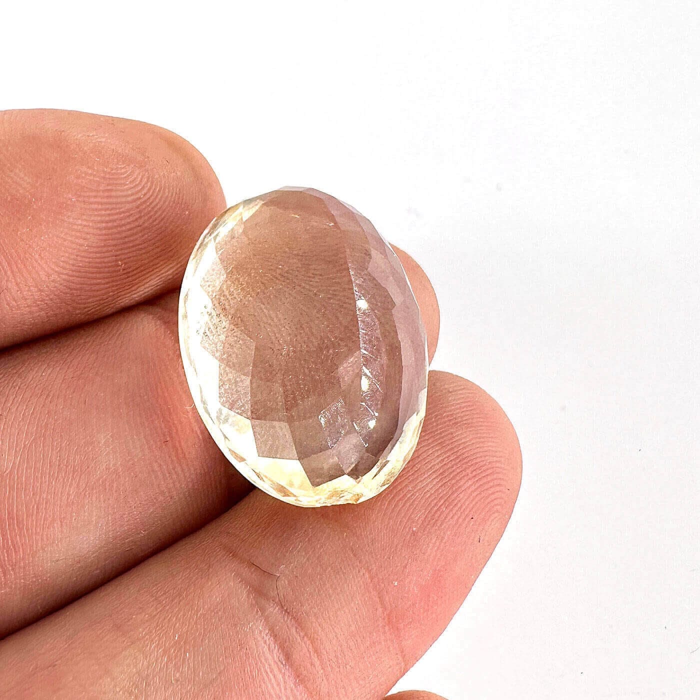 Limon Kuvars Kabaşon 6A+ K095 - Görsel 2