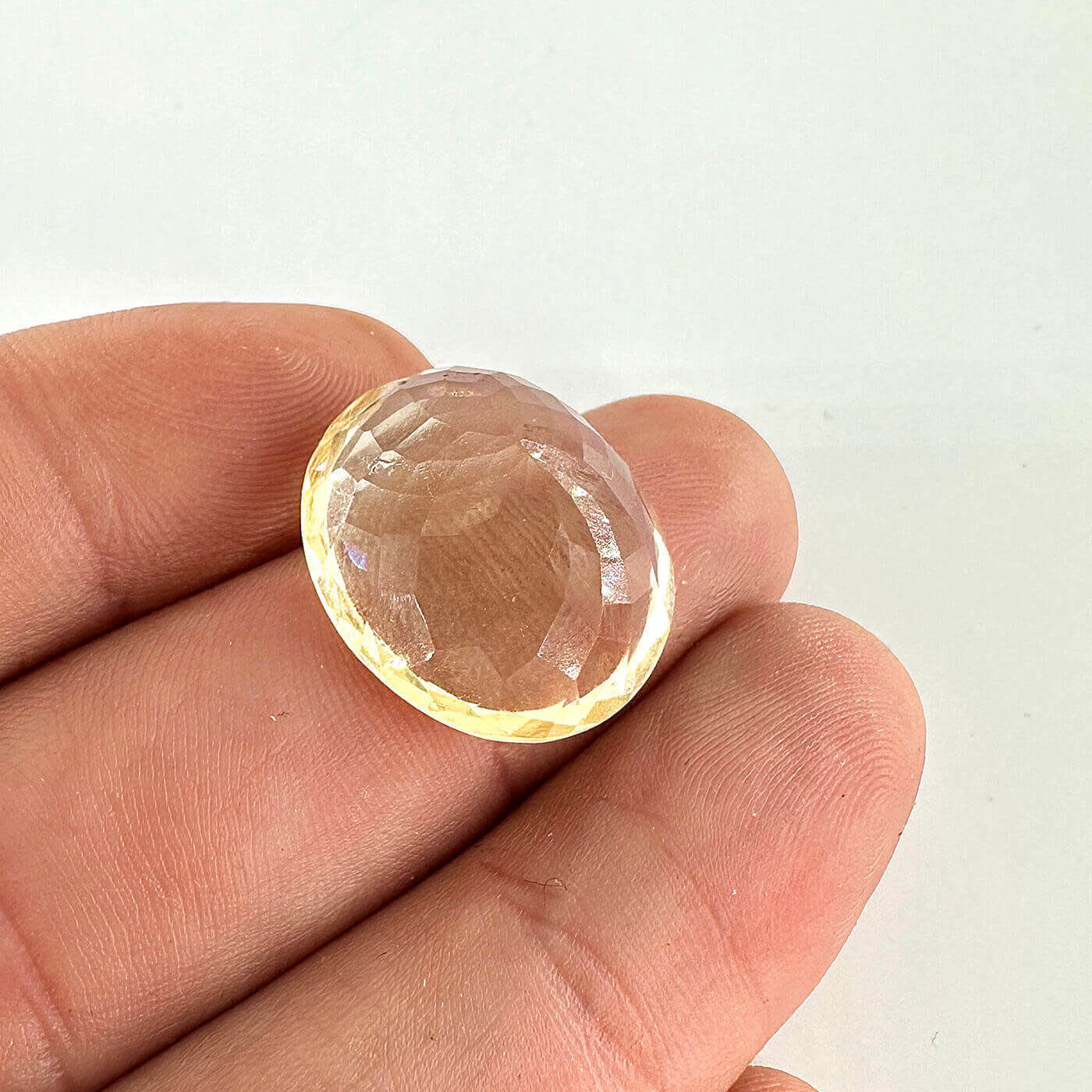 Limon Kuvars Kabaşon 6A+ K097 - Görsel 2