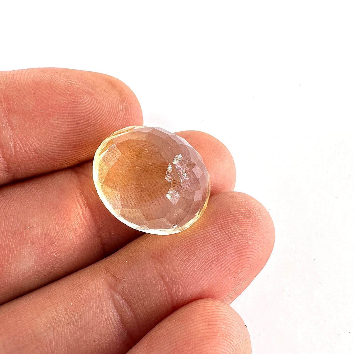 Limon Kuvars Kabaşon 6A+ K098 - Görsel 2