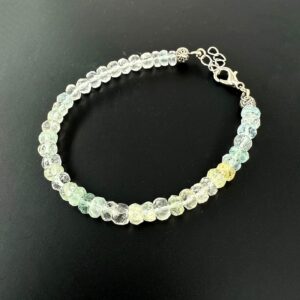 Morganit Bileklik (Gümüş) AAA+