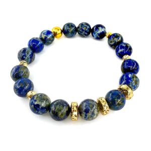 Lapis Lazuli Doğaltaş Bileklik 10mm