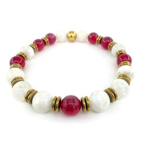 Tutkunun ve Sezginin Dansı – Ruhsal Güç ve Duygusal Denge Aytaşı Yakut Bilekliği