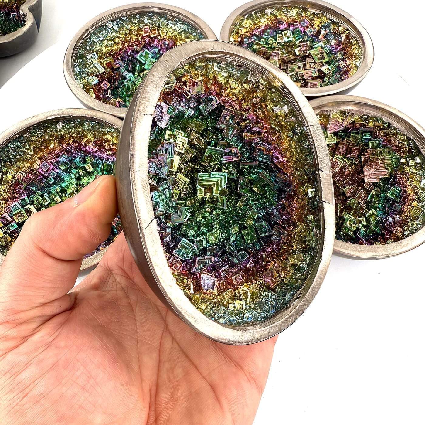 Bizmut Elips Kase Obje