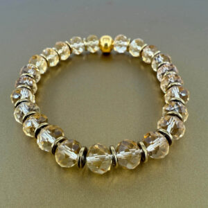 Sitrin Bileklik Faset 8mm AAA