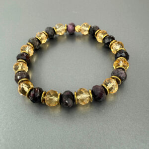 Sitrin - Şugulit Bileklik 8mm AAA