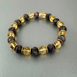 Sitrin - Şugulit Bileklik 8mm AAA