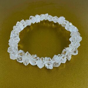 Herkimer Kuvars Bileklik Çift Uçlu 6A+