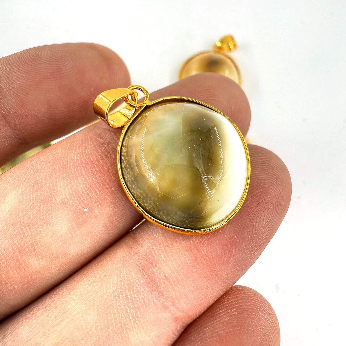 Yılancık Taşı Kolye Ucu - Görsel 2