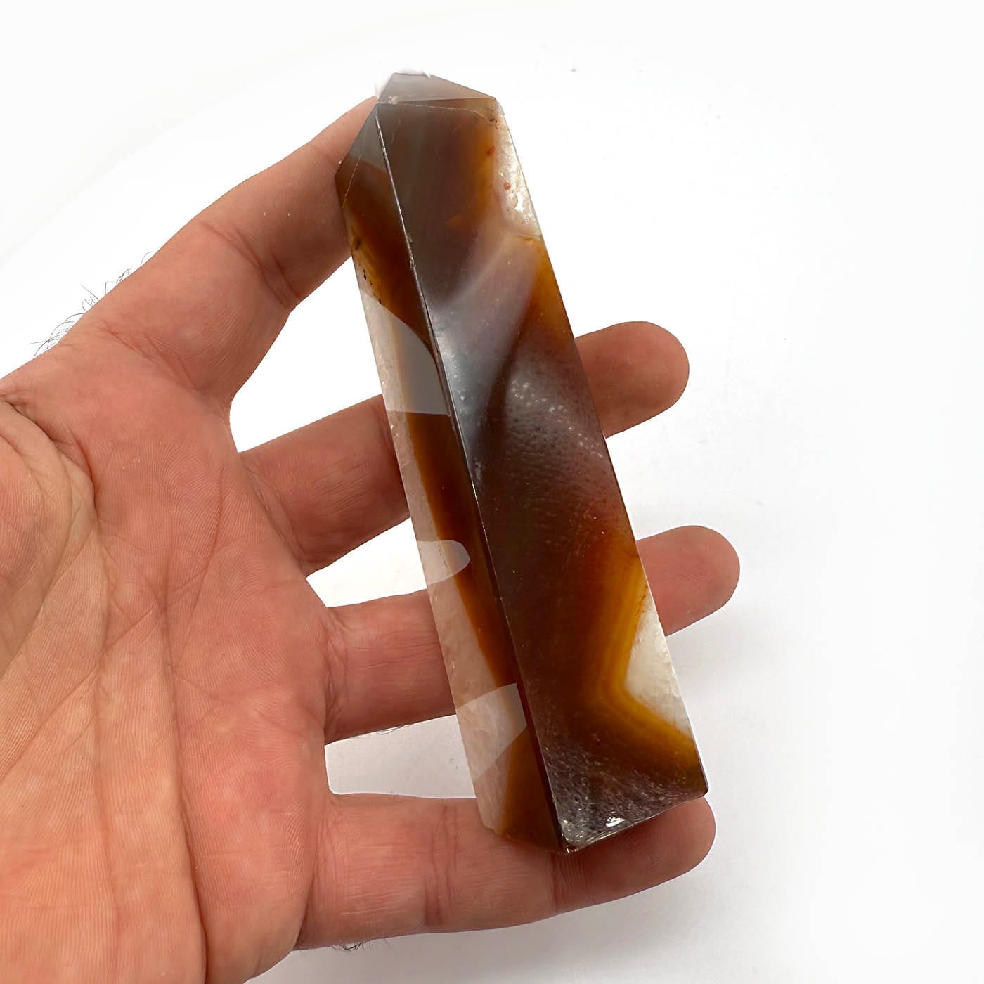 Kırmızı Akik Necefli Obelisk - Görsel 2