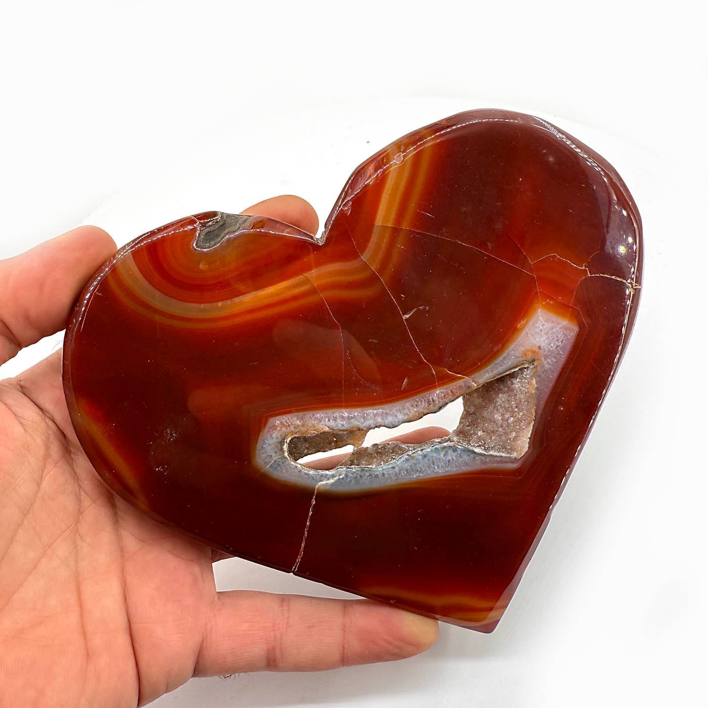 Akik Kalp Obje - Görsel 2