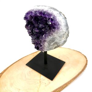 Ametist Ham Taş Standlı