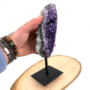 Ametist Ham Taş Standlı