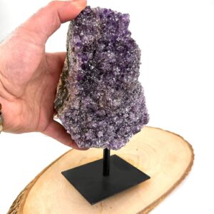 Ametist Ham Taş Standlı
