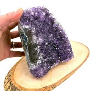 Ametist Ham Taş Standlı