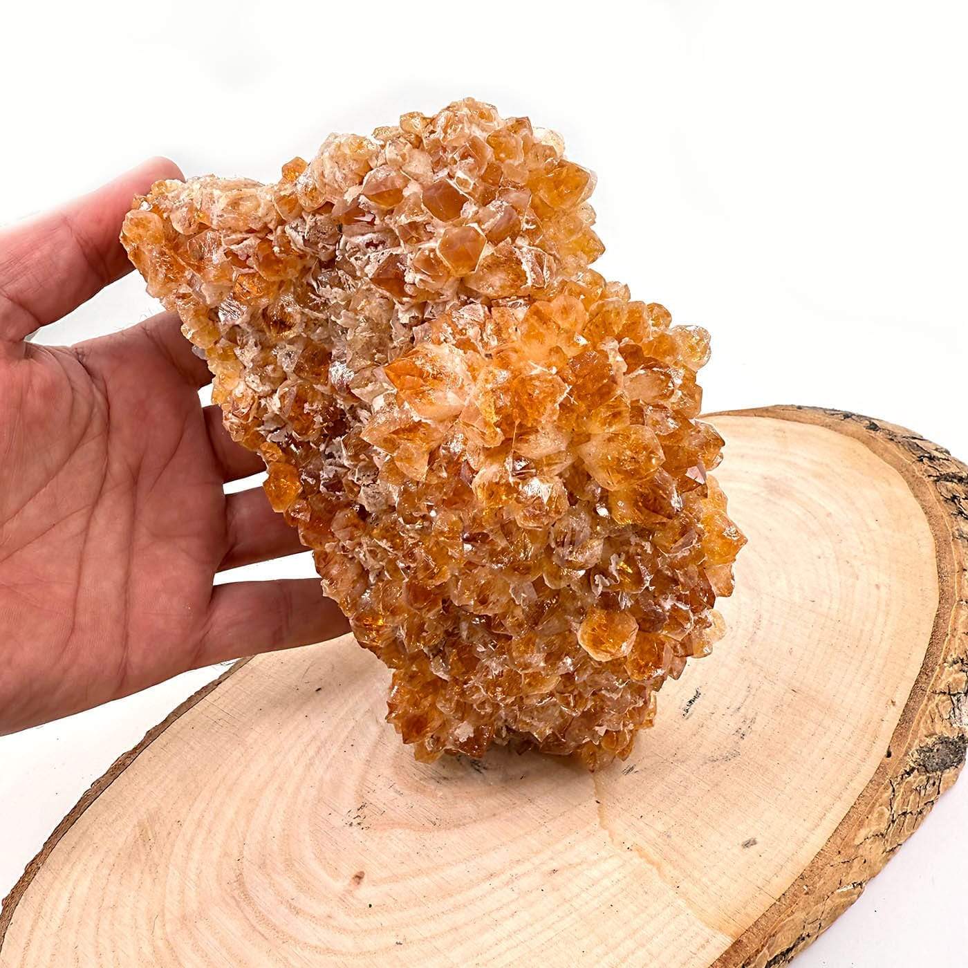 Sitrin Standlı Ham Taş - Görsel 2