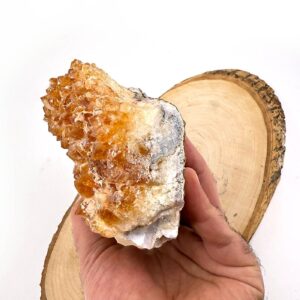 Sitrin Standlı Ham Taş