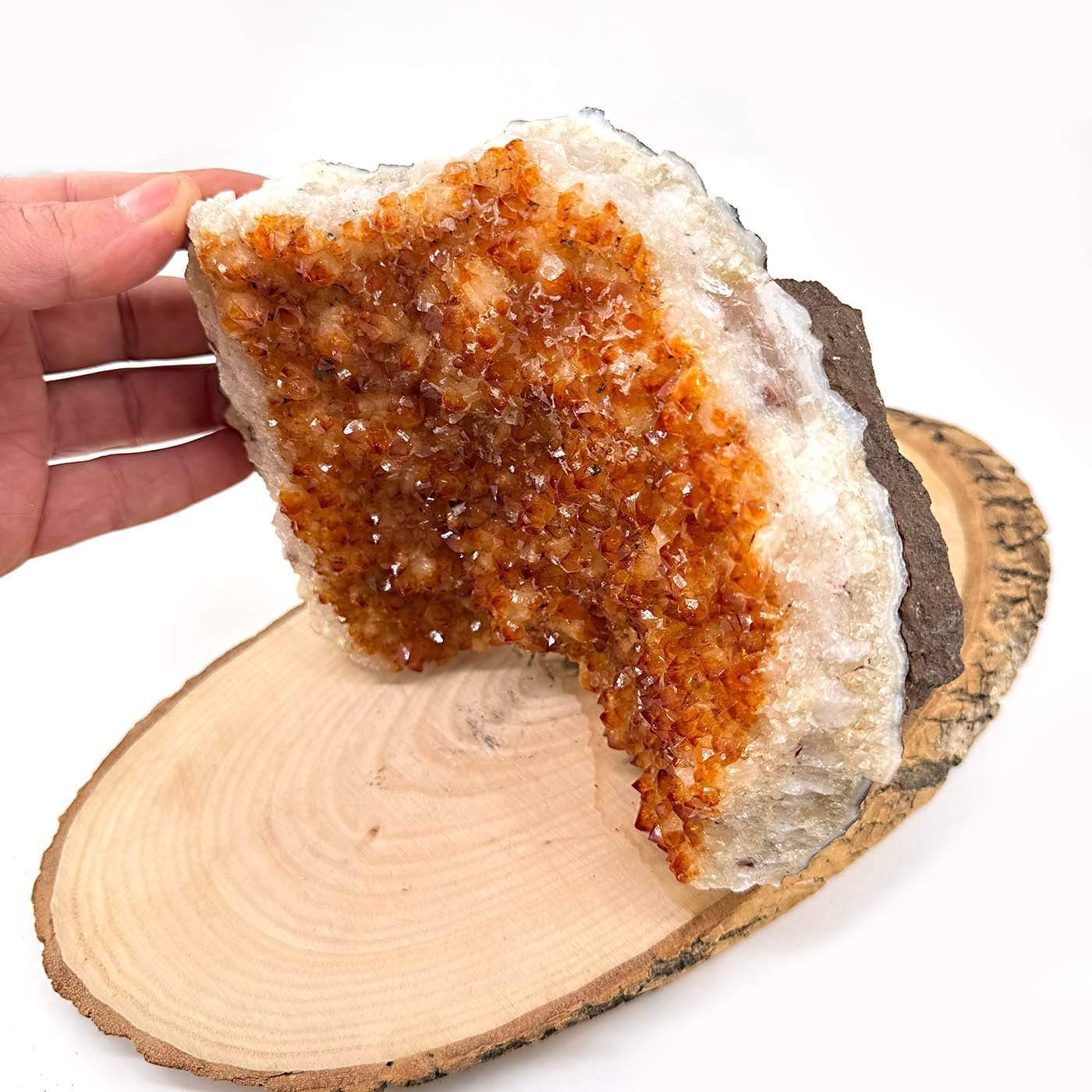 Sitrin Standlı Ham Taş - Görsel 2