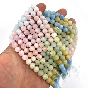 Morganit / Akuamarin / Helyodor Dizi 8mm