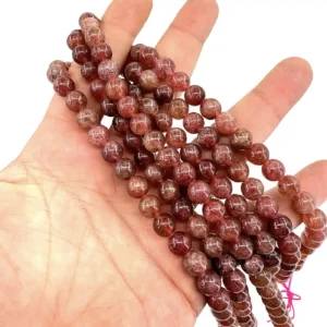 Çilek Kuvars Dizi 8mm