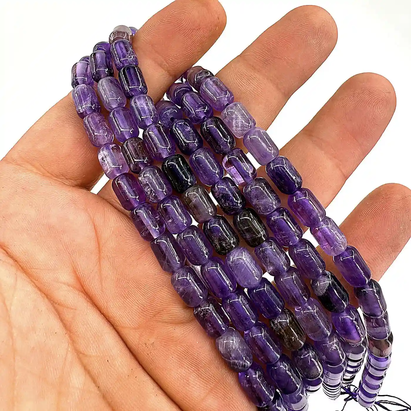 Ametist Kapsül Dizi 6x9mm