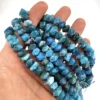 Blue Apatit Amorf Dizi 10mm