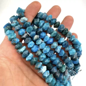 Blue Apatit Amorf Dizi 10mm