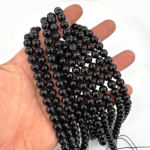 Siyah Turmalin Dizi 8 mm