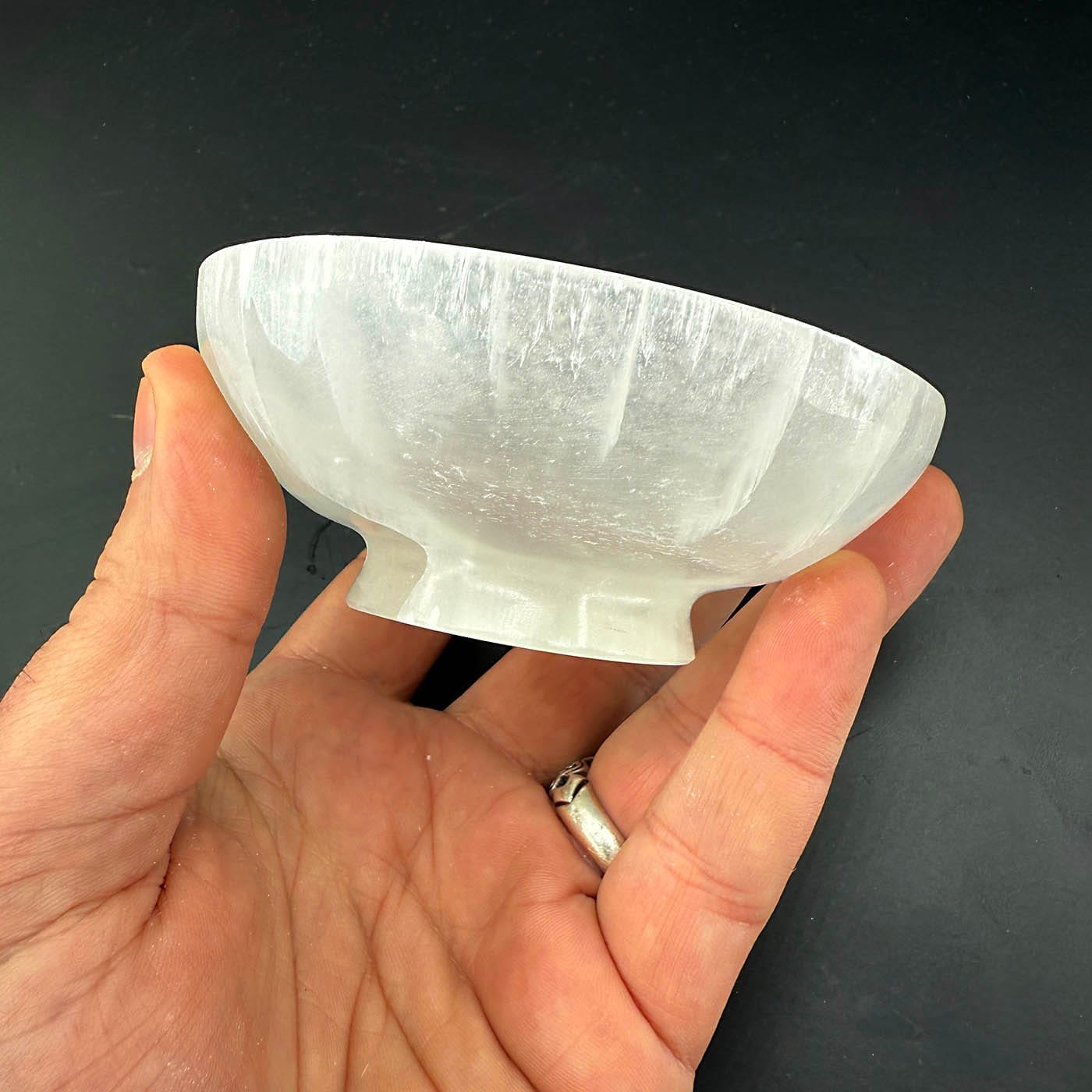 Selenit Standlı Kase