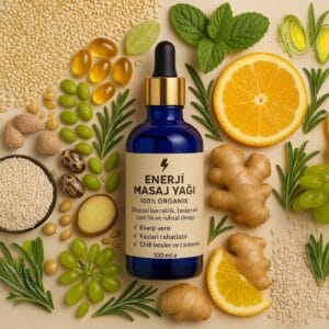 Organik Enerji Masaj Yağı - 100cc