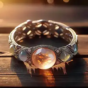 Gümüş Doğaltaş Bileklik