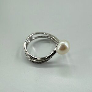 İnci Yüzük Gümüş