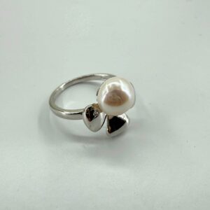 İnci Yüzük Gümüş