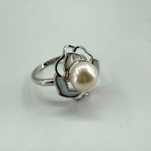 İnci Yüzük Gümüş