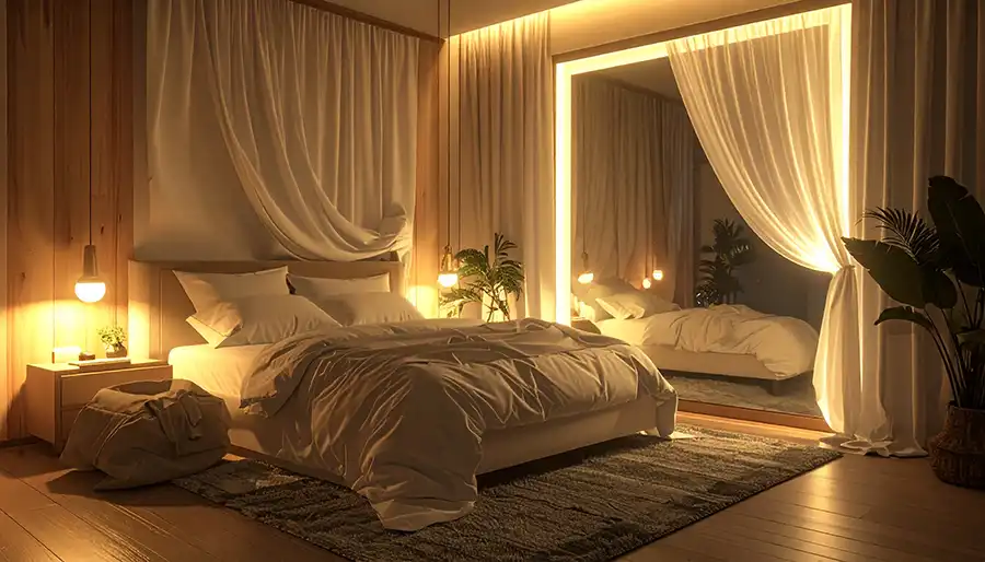 yatak odasi ayna Sarkaç Adam