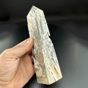 Alternative view of Kalsedon Sfalerit Obelisk