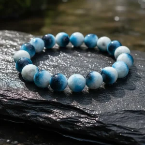 Blue Ice Glacierite Bileklik 8mm