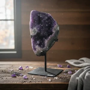 Ametist Ham Taş Standlı