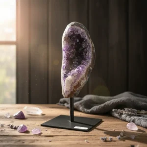 Ametist Ham Taş Standlı