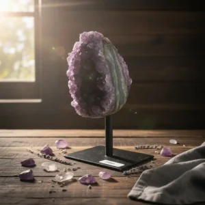 Ametist Ham Taş Standlı