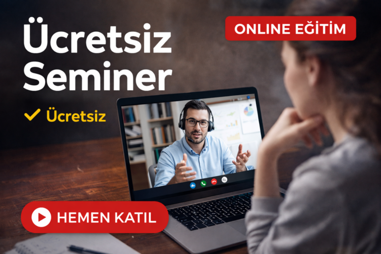 ucretsiz seminer Sarkaç Adam
