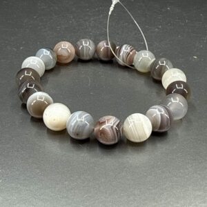 Botswana Akik Bileklik 10 mm